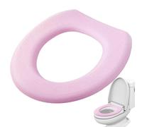 Housse de toilette - Coussin de toilette chaud épais imperméable - Couverture de salle de bain - Coussin de couvercle de machine à laver avec crochet et boucle - Accessoire de bain confortable pour la
