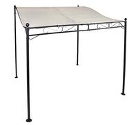 Housse de toit de rechange pour tonnelle de culture - 3 m x 2,5 m - Toit en polyamide imperméable (housse uniquement) - Couleur : beige