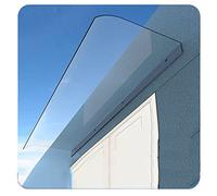 Housse de toit en polycarbonate de qualité supérieure - Auvent de fenêtre transparent pour porte d'entrée et terrasse - Protection contre les UV et la pluie - 40 x 210 cm