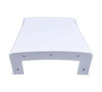 Housse de toit pour caméra extérieure, imperméable, protection contre le soleil et la pluie pour la sécurité à domicile, boîtier de protection en plastique, blanc (1 pièce)