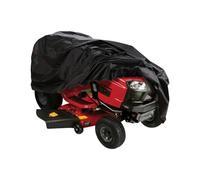 Housse de tondeuse à gazon autoportée, imperméable, résistante aux UV, à la poussière et au vent for le rangement de la tondeuse à gazon extérieure avec sac de rangement(Schwarz,S(170*61*117CM))