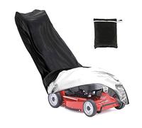 Housse de tondeuse à gazon, en nylon polyester 210D, avec cordon de serrage et sac de rangement (1,9 m, 0,6 m x 1,1 m)