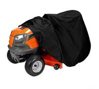 Housse de tondeuse à gazon en tissu Oxford 600D imperméable et anti-poussière pour garder la tondeuse propre et sèche en plein air ou en cas de conditions météorologiques difficiles