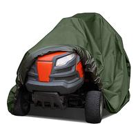 Housse de Tondeuse à Gazon Étanche, Bâche de Tondeuse à Gazon Universelle Housse de Protection Contre Les UV Oxford avec Cordon de Serrage Housse de Tracteur Anti-poussière,M/177cmx110cmx110cm