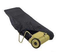 Housse de tondeuse à gazon, fabriquée en tissu Oxford 210D, imperméable et coupe-vent, pour modèles électriques et gaz, facile à ranger (200 x 117 x 140 cm)