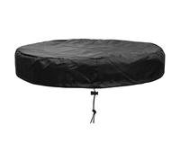 Housse de tonneau de 190 litres - Couvercle de tambour extensible et réglable, fermeture à cordon | Bouchon de protection pour réservoir d'eau de 65 cm de diamètre - Ajustement universel pour tonneau