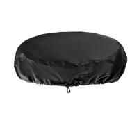 Housse de tonneau de 55 gallons - Chiffon de couvercle étanche avec cordon de serrage | Poubelle d'extérieur Top Shield pour la prévention des déchets d'eau de pluie dans les zones de stockage de