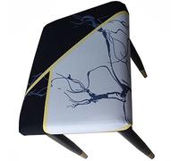 Housse de Toussin de Tabouret Rectangulaire Extensible，Housse de Chaise Couvre impression Couverture de Tabouret Coiffeuse Tabouret de Piano Housse De Protection Stool Cover ( Color : #2 , Size : 1p )