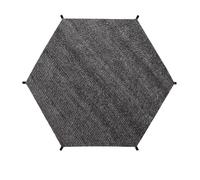 Housse de trampoline pour protection UV - Auvent durable et résistant aux intempéries pour cadres de 6 bars et 8 bars - Abri d'ombrage d'extérieur pour enfants