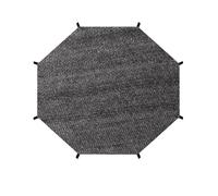 Housse de trampoline pour protection UV - Auvent durable et résistant aux intempéries pour cadres de 6 bars et 8 bars - Abri d'ombrage d'extérieur pour enfants