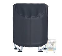Housse de Trampoline | Protection Imperméable et Résistante aux Intempéries | Housse Ronde Coupe-Vent | Arrière-cour, jardin, extérieur, maison, parc, aire de jeux, que ce soit en été ou en hiver