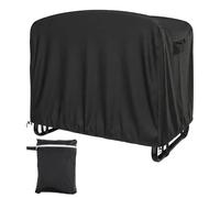 Housse de trampoline rectangulaire imperméable et résistante aux UV Oxford | Mini housse de trampoline de 1,8 m avec sac de rangement pour enfants, cour, cour extérieure, aire de jeux, parc