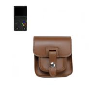Housse de transport compatible avec Anbernic RG SP, sac de transport rétro avec poche avant et boucle de ceinture, sac de rangement portable pour console portable, accessoire de voyage