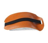 Housse de transport en feutre et cuir synthétique orange pour souris Apple Magic Mouse 2
