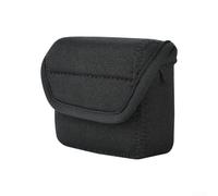 Housse de transport en nylon imperméable pour enceinte JBL GO 2 - Housse compacte 11 x 9,5 x 2,5 cm - Noir