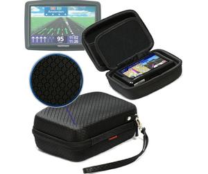 Housse de transport noire Navitech, anti-chocs, espace pour le chargeur allume-cigare pour le Tomtom GO LIVE 1005 et le GO LIVE 1005 Europe, GO LIVE 825 Europe,XXL IQ Routes, Start 25 Europe / Tomtom Go 510 / 5100