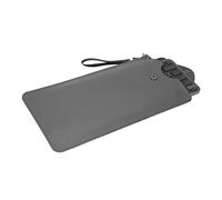 Housse de Transport pour Clavier Geekria Compatible avec Logitech MX Keys Mini/Mini pour Mac/Pebble Keys 2 K380s, Sac de Voyage de Protection en Cuir Vegan (Gris foncé)