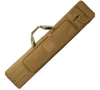 Housse De Transport pour Fusil À Air, Arms Gun Bag, Sac à Dos Souple pour Fusil et Étui à Fusil Rembourré Parfait pour la Chasse et Le Tir(Khaki)
