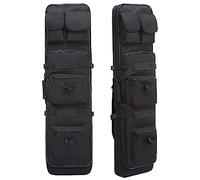 Housse de Transport pour Fusil à Air/Fusil de Chasse Sac Tactical Double Rifle,Sac De Protection Contre La Carabine pour Le Stockage Et Le Transport des Armes à Feu,94cm,Black