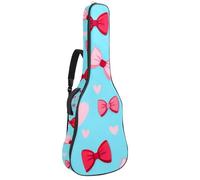 Housse de transport pour guitare acoustique de style rustique avec double bandoulière réglable et boucle de suspension au dos Motif bouquet de tournesols jaunes 101,6 x 104,7 cm, Multicolore 08