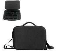 Housse de transport pour Insta360 X5 tout-en-un, sac à bandoulière étanche pour Insta360 X5, étui de rangement rigide avec sangle réglable pour accessoires d'appareil photo, noir, Noir , Unisexe