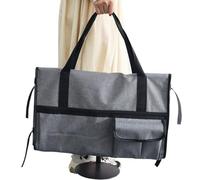 Housse de transport pour moniteur, housse de protection portable pour | Manchon réglable avec doublure en flanelle Accessoires informatiques Transport pour écran clavier souris fils