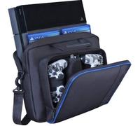 Housse de transport pour Playstation 4, sac à bandoulière de protection PlayStation pour PS4/ PS4 Slim System Console et