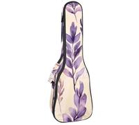 Housse de transport pour ukulélé 58,4 cm sans couture avec petits cœurs et pois rembourrés avec rangement et poignée épaisse, Multicolore 05, 25.9x9x3.1in/66x23x8cm, Organiseur de sac