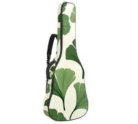 Housse de transport rembourrée en éponge douce pour guitare acoustique, électrique, basse classique, fleurs de lotus mystiques et libellules volantes, Multicolore 04, 42.9x16.9x4.7 in, Sac à dos
