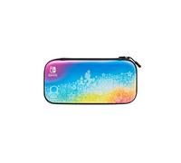 PDP – Housse de voyage Switch Slim Deluxe Star Spectrum, semi-rigide, 14 jeux, compatible OLED & Lite