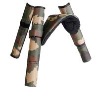 Housse de trépied en néoprène antidérapante avec poignée rembourrée | Épaulière portable, protection des pieds, protection du trépied pour randonnée, studio, excursions en plein air, enregistrements