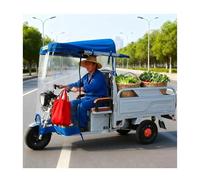 Housse de tricycle électrique, imperméable et respirante, protection extérieure avec fermeture éclair pour une utilisation en toutes saisons