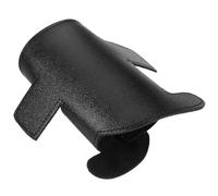 Housse de Trompette Protection de Piston en Cuir Pu Noir