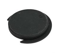 Housse de trou de son en silicone pour guitare acoustique classique - Suppresseur de bruit - Anti-poussière - Accessoire essentiel souple et flexible - Noir B - 60 mm