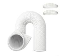 Housse de tuyau de climatiseur avec manchon isolant de 203,2 cm de long pour unités portables, bandes élastiques réglables pour un ajustement personnalisé, conçu pour minimiser le transfert de chaleur