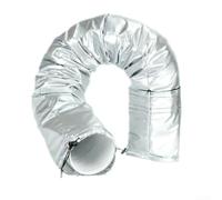 Housse de tuyau d'échappement portable isolée, résistante à la chaleur avec ajustement réglable pour la plupart des unités, tissu Oxford et protection en aluminium pour la maison et le camping-car