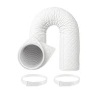 Housse de tuyau d'évacuation d'air de climatisation mobile | Housse de tuyau d'évacuation thermique | Couvercle isolant portable pour tuyau d'échappement de 12,7 et 15 cm de diamètre - Convient pour