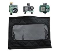 Housse de tuyau isolée en hiver - Housse en PVC transparent avec fermeture réglable - Manteau de protection résistant aux intempéries - Couvercle de minuterie robuste - Isolation flexible du tuyau