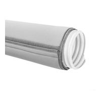 Housse de tuyau isotherme portable de 152,4 cm, conçue pour une efficacité de refroidissement maximale et une protection du tuyau (gris)