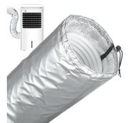 Housse de tuyau pour climatiseur portable - Isolation portable - Gaine isolante de tuyau AC - Tuyau d'évacuation d'air - Housse de protection