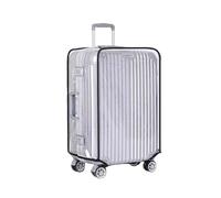 Housse de Valise 30 Pouces en Pvc, Protection pour Trolley de Voyage | Tissu Extensible Ruban Auto-adhésif en Bas, Accès à Poignée, pour Aéroport et Gare