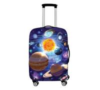 Housse de Valise 3D Galaxies Univers Planètes Impression Housse de Bagage Elastique Lavable Stretch Protège Valise Enfant Adulte Anti-Rayure Couvre Bagage Voyage (Colorée 1,XL(29-32 Pouces))