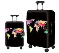 Housse de Valise à Haute élasticité, Housse de Valise étanche à la poussière épaissie pour Bagages de 21'-32' Pouces,Style 11,S(18..21)