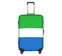 Housse de valise avec drapeau de la Sierra Leone - Impression tendance - Convient pour une utilisation professionnelle et extérieure, blanc, S