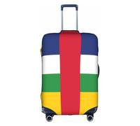 Housse de valise avec drapeau de l'Afrique centrale - Impression tendance - Convient pour les affaires et l'extérieur, blanc, M