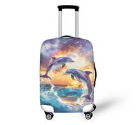 Housse de Valise Dauphin, Protection pour Valise de Voyage, Housse de Protection pour Valise de 71 cm (28 Pouces), Accessoires de Voyage