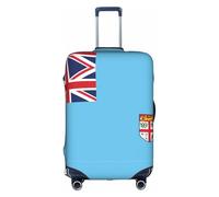 Housse de valise drapeau des Fidji - Impression tendance - Convient pour une utilisation professionnelle et extérieure, blanc, L