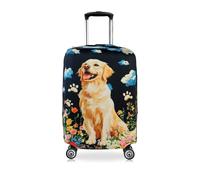 Housse de valise, housse de bagage de voyage élastique, protection de valise lavable, anti-rayures, housse de valise pour bagages, housses de rangement personnalisées, multicolore, S(19-21 Zoll