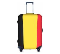 Housse de valise, motif drapeau de la Belgique, impression de personnalité tendance, convient pour une utilisation professionnelle et extérieure, blanc, XL
