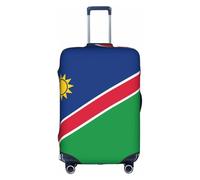 Housse de valise, motif drapeau de la Namibie, impression de personnalité tendance, convient pour une utilisation professionnelle et extérieure, blanc, L